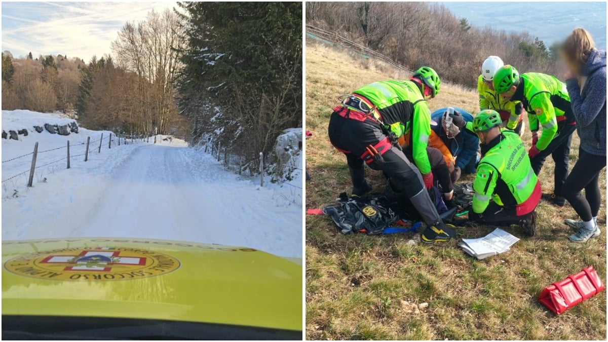 Giornata di incidenti in montagna: fratture e lussazioni. Cosa è successo.  - 