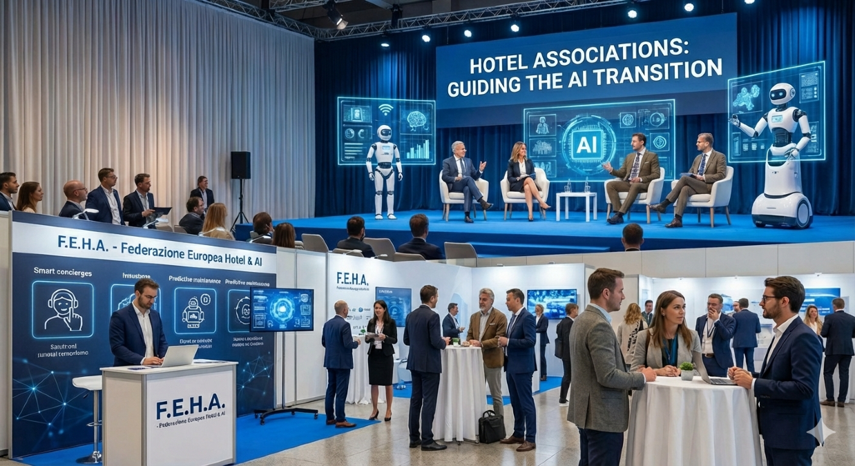 Il ruolo delle associazioni alberghiere nella transizione verso l'intelligenza artificiale - 