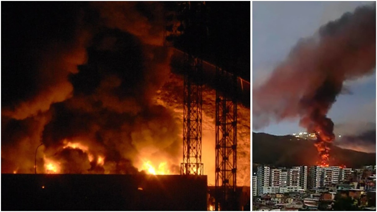 Bombardamenti in Venezuela, l’italiano Maurizio Greggio: «Gli aerei passavano e le bombe cadevano» - Le immagini delle esplosioni in Venezuela