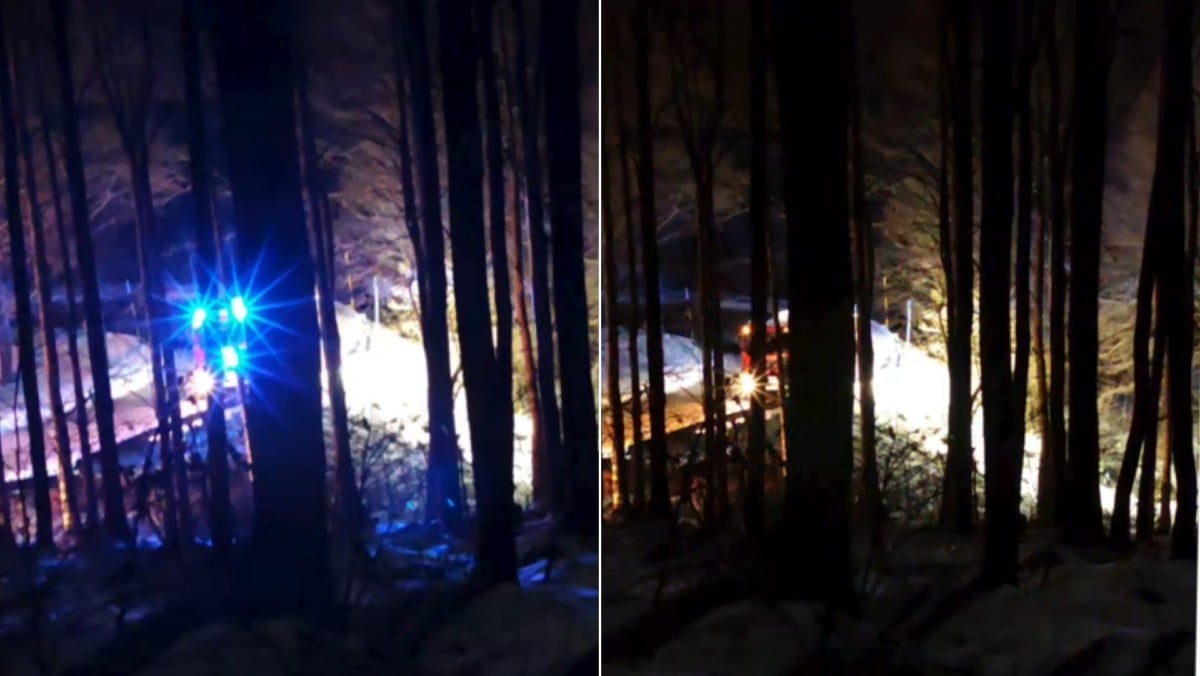 Auto con 5 giovani fuori strada a Piancavallo, vola oltre il guard rail e si ribalta nel bosco - 