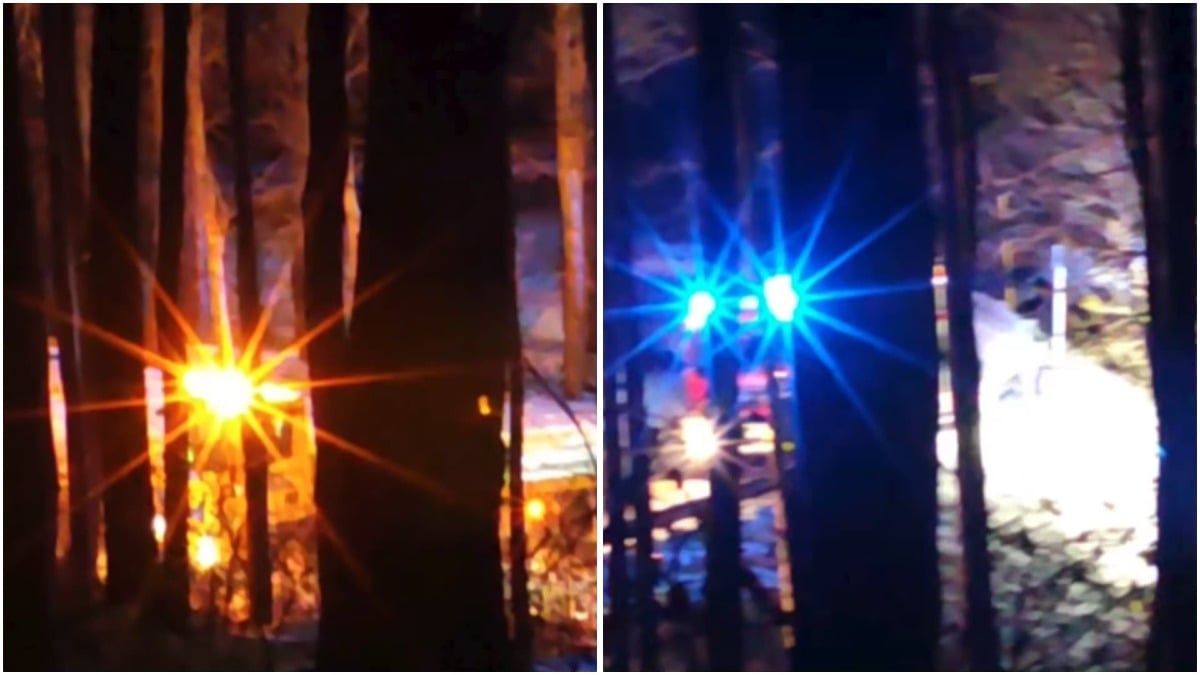 Volano oltre il guardrail a Piancavallo, Nicholas a Nordest24: «Ho soccorso quei ragazzi, erano terrorizzati» - I soccorsi sul luogo dell'incidente