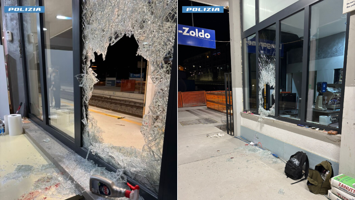Tentano la rapina con piccone e pugnale devastando la stazione e il bar: fermate 2 minorenni - 
