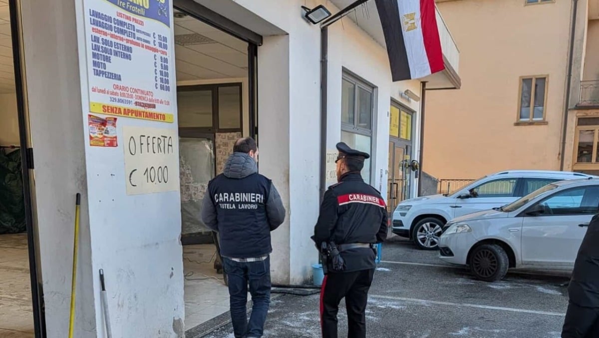 Caporalato in un autolavaggio: sanzioni per oltre 50mila euro e stop all'attività - 