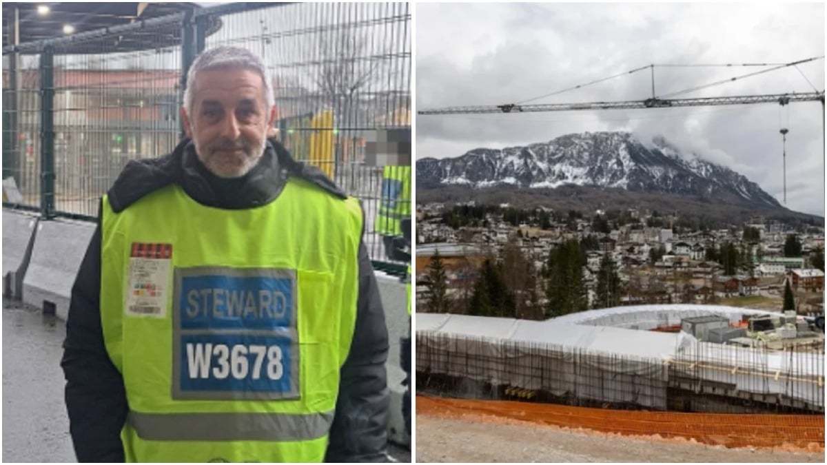 Pietro muore al freddo a 55 anni in cantiere. La famiglia: «Turni lunghi, notturni e all’aperto» - A sinistra Pietro Zantonini, 55 anni