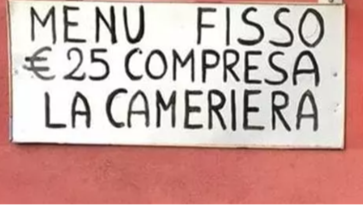 “Menu fisso 25 euro compresa la cameriera”: scoppia la polemica a Fontanafredda - 