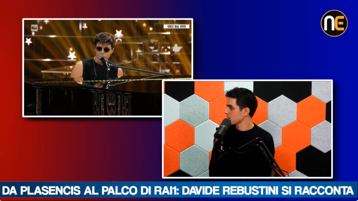 Da Plasencis a "Tali e Quali" sul palco di Rai1: Davide Rebustini a Nordest24 | VIDEO