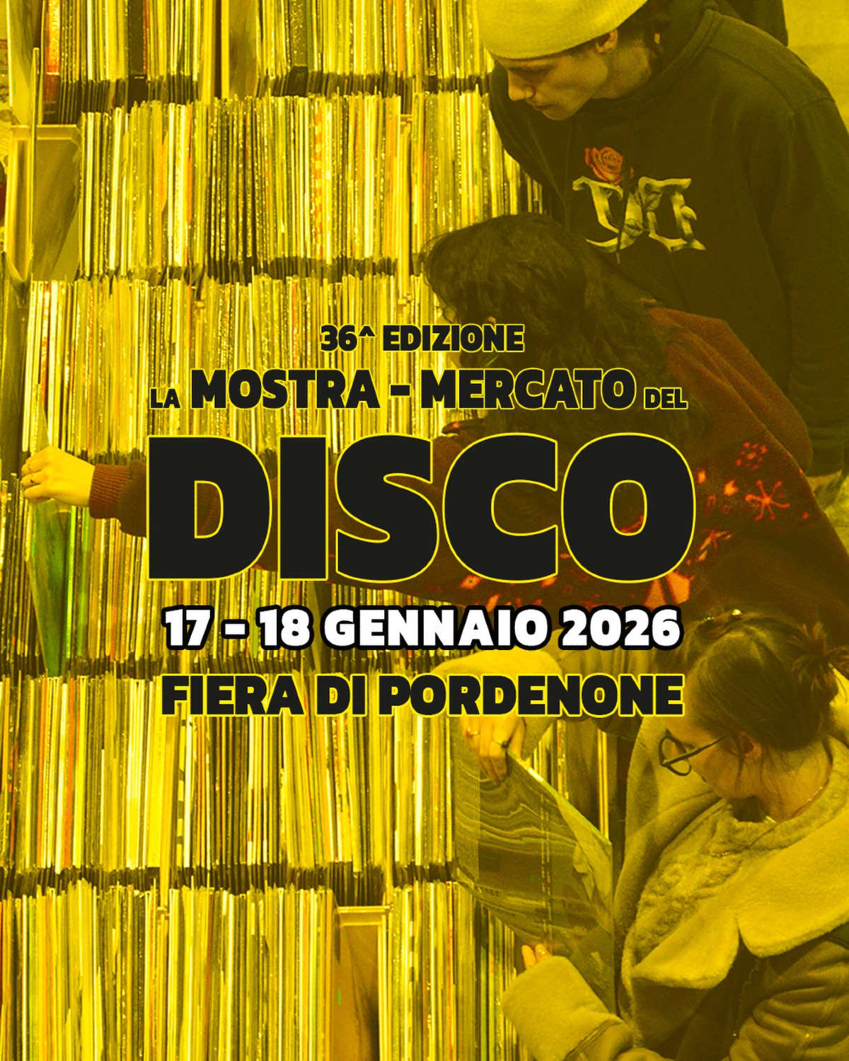 Quando il vinile torna di moda: la Mostra del Disco di Pordenone e il rituale musicale magico - Cover: dalla pagina Facebook Mostra Mercato del Disco