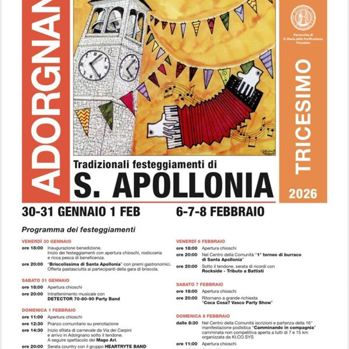 Sant'Apollonia a Tricesimo: quando la comunità sceglie di tornare a casa - Festeggiamenti S. Apollonia