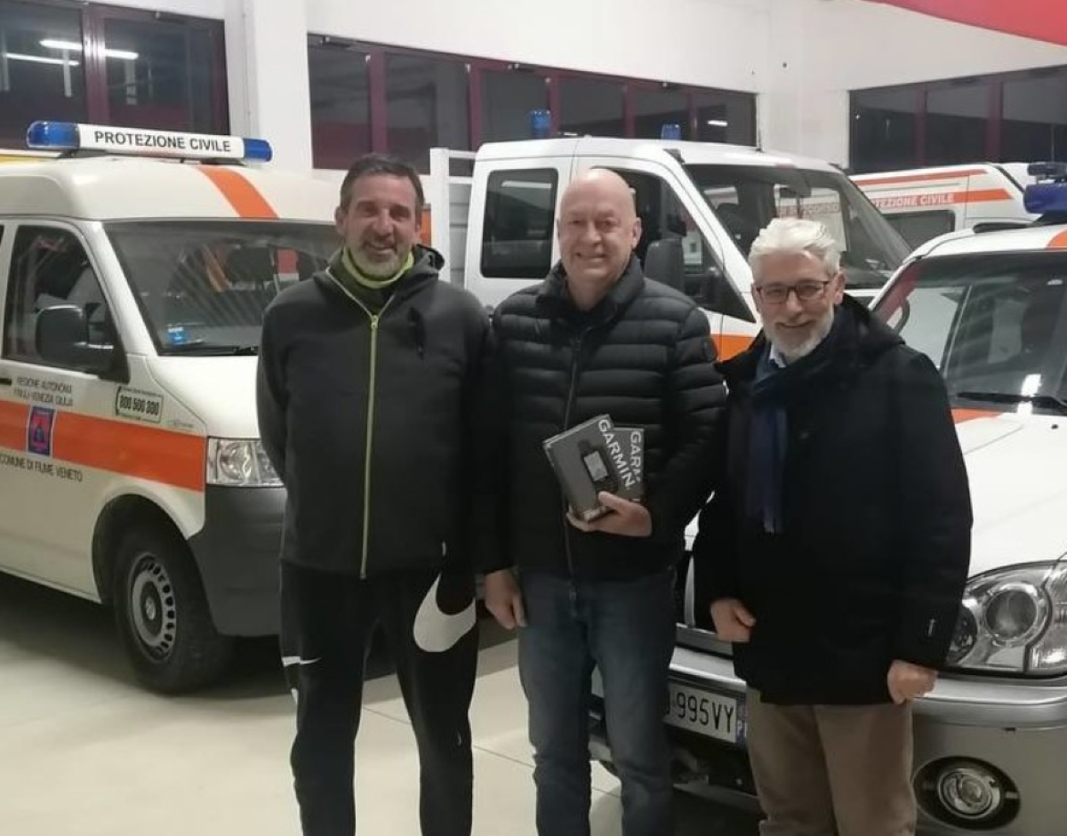Soccorso e persone scomparse: nuovi GPS alla Protezione Civile di Fiume Veneto - 