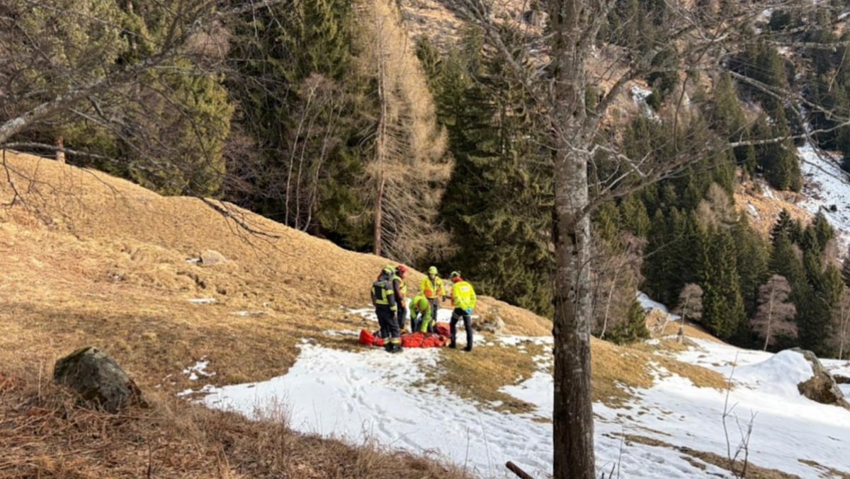 Escursionista cade nel bosco e scivola per 70 metri: ferito elitrasportato in ospedale - 