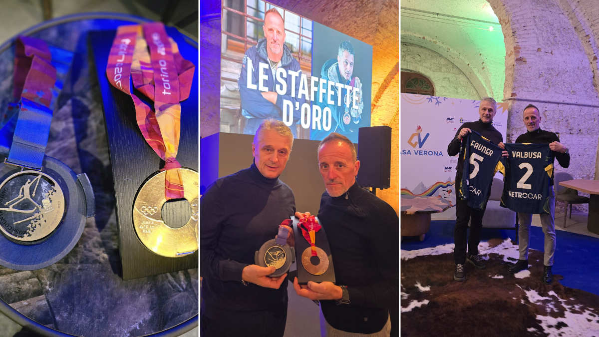 "Le Staffette d’Oro”: Fauner e Valbusa protagonisti a Verona - 