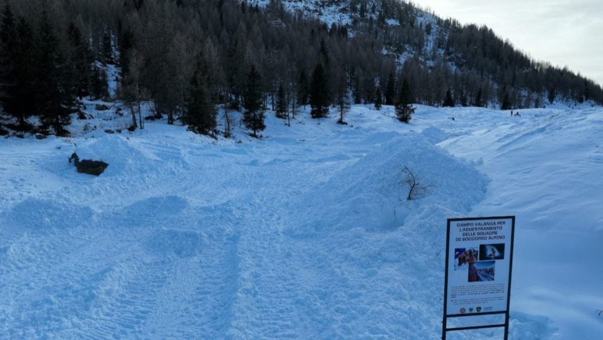 Passo San Pellegrino: ripristinato il campo valanga per l’addestramento del soccorso alpino - 