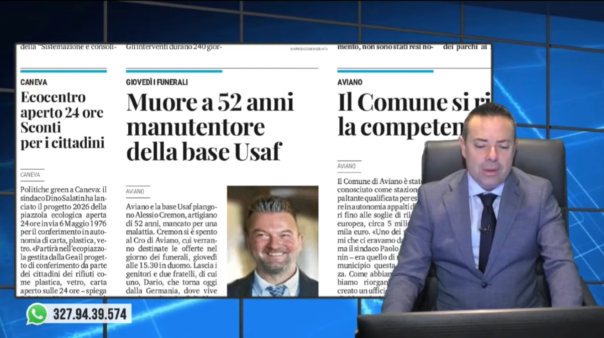 La Rassegna stampa di Nordest24, puntata di martedì 20 gennaio 2026 | VIDEO - 