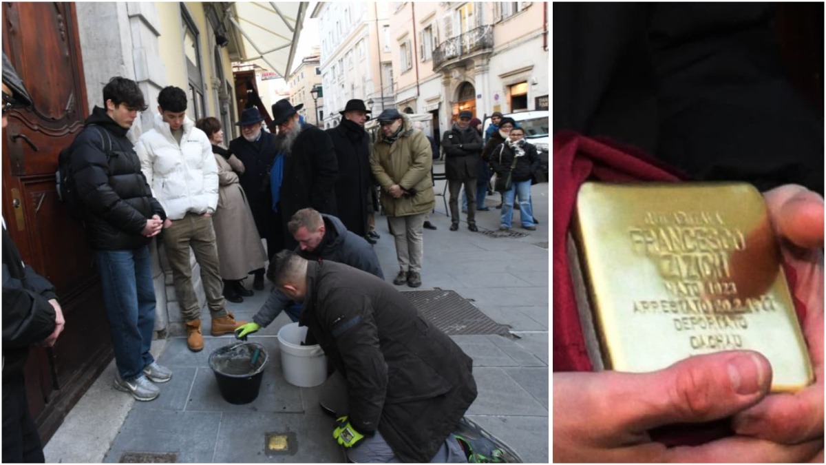 Trieste ricorda le vittime dell’Olocausto con 20 nuove pietre d’inciampo - 