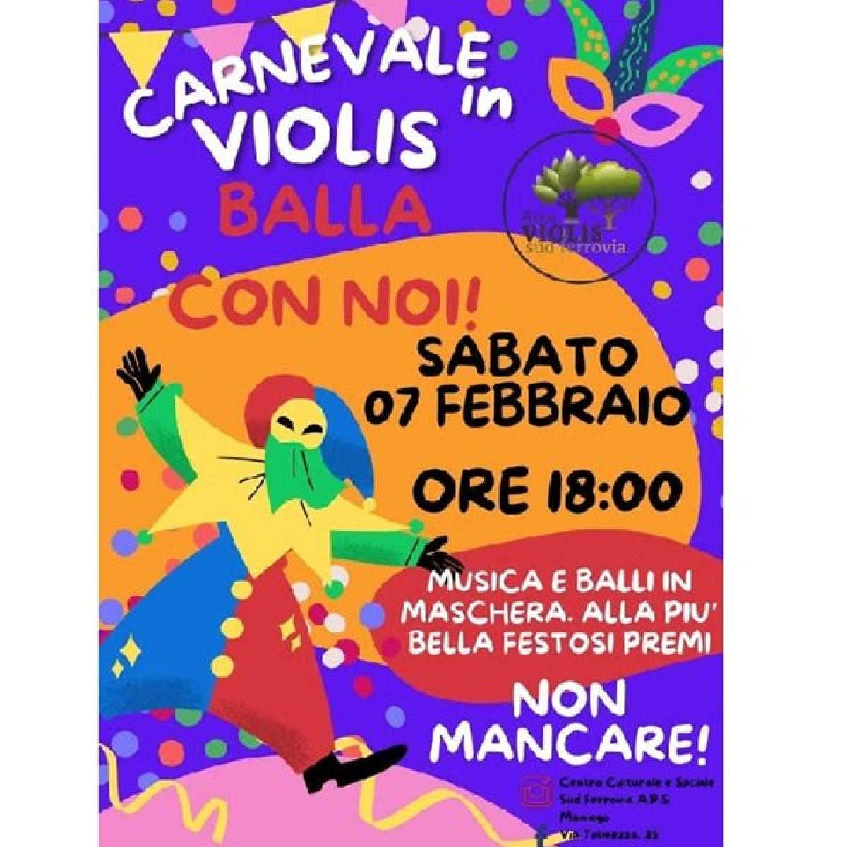 La sera in cui le maschere prendono fiato: l'imperdibile evento friuliano - Foto: Carnevale in Violis