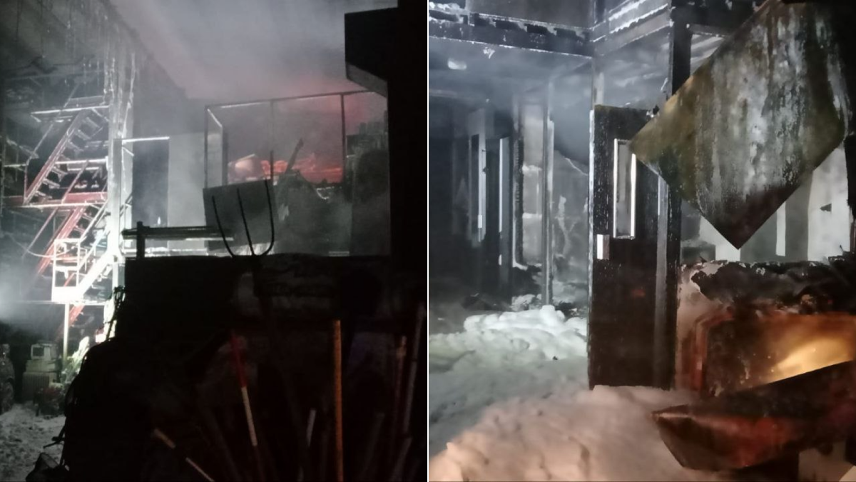 Vasto incendio in un capannone: un ferito. Pompieri al lavoro fino a notte fonda | FOTO - 