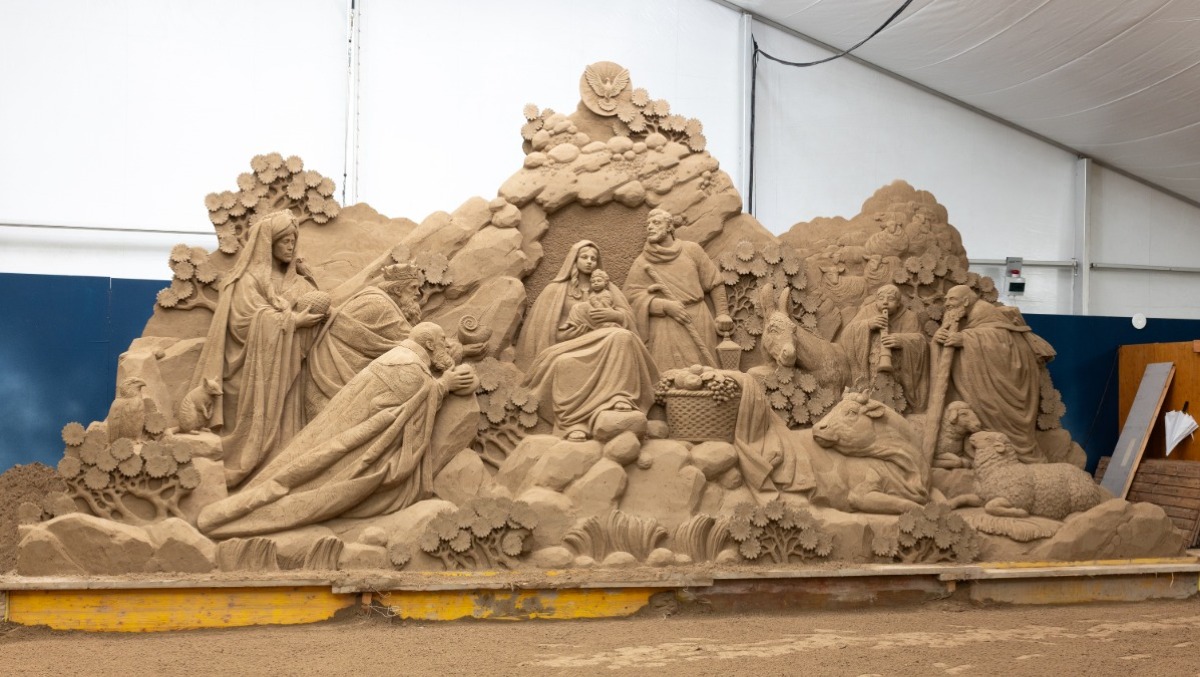 La meraviglia di Jesolo Sand Nativity conquista tutti: già 140mila visitatori | FOTO e VIDEO - 