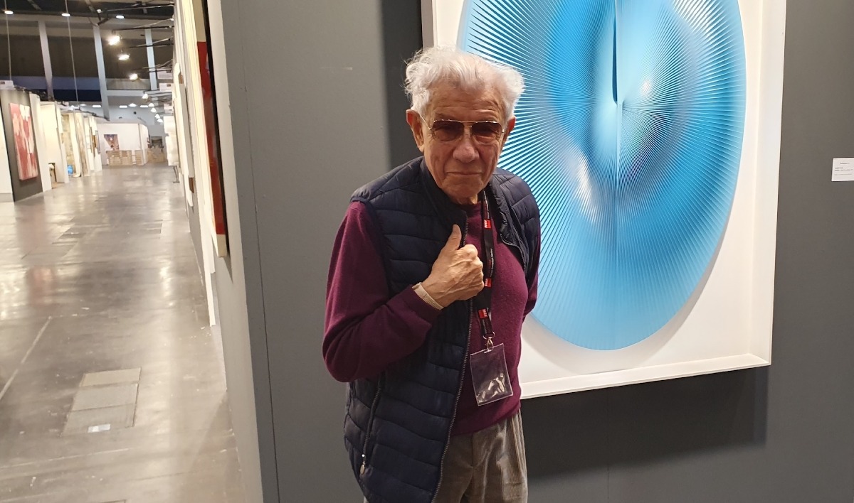 "Mi hanno dato per morto due volte, ma sono qui": Alberto Biasi in mostra a Sacile - 