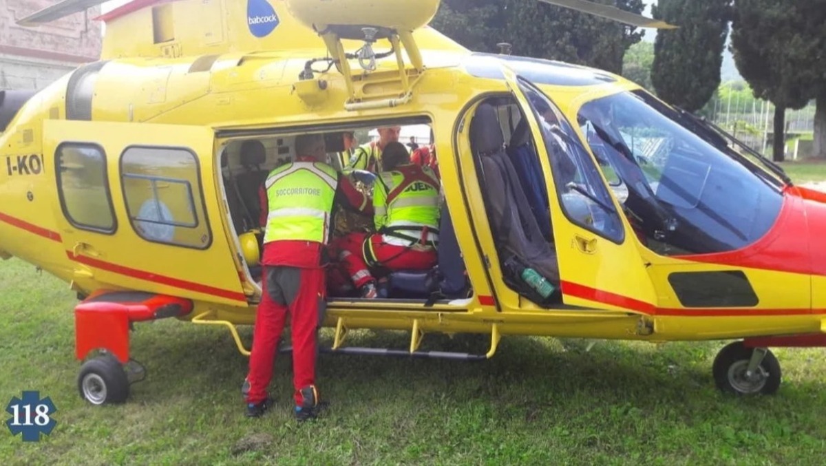 Colpito da un tronco mentre lavora in segheria: elitrasportato 21enne - 