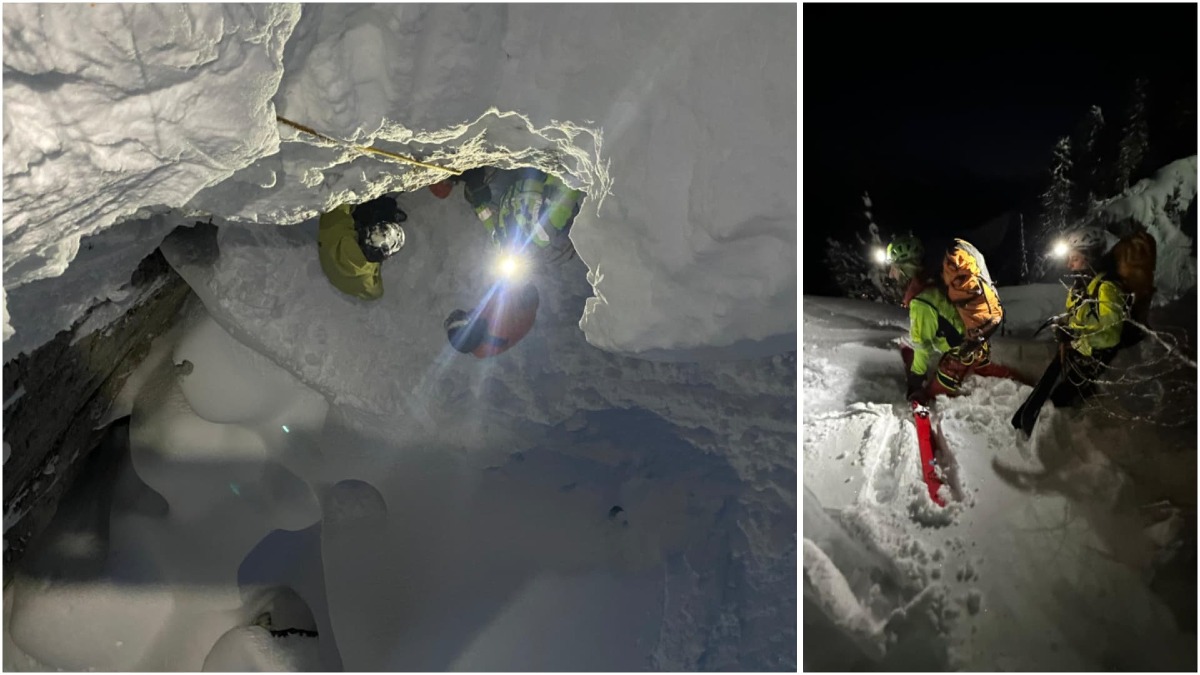 Paura a Sella Nevea: due giovanissimi intrappolati nella neve | FOTO - Le immagini dei soccorsi