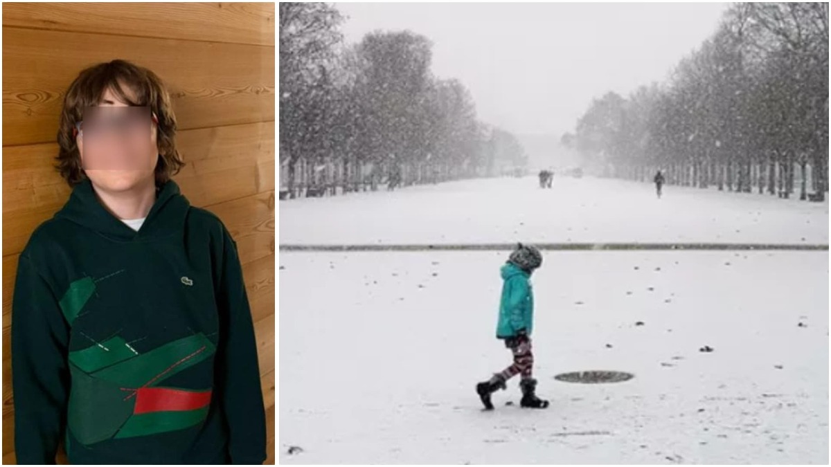 Bambino di 11 anni cacciato dal bus: per la prima volta parla l’autista - A sinistra il bambino di 11 anni cacciato dal bus