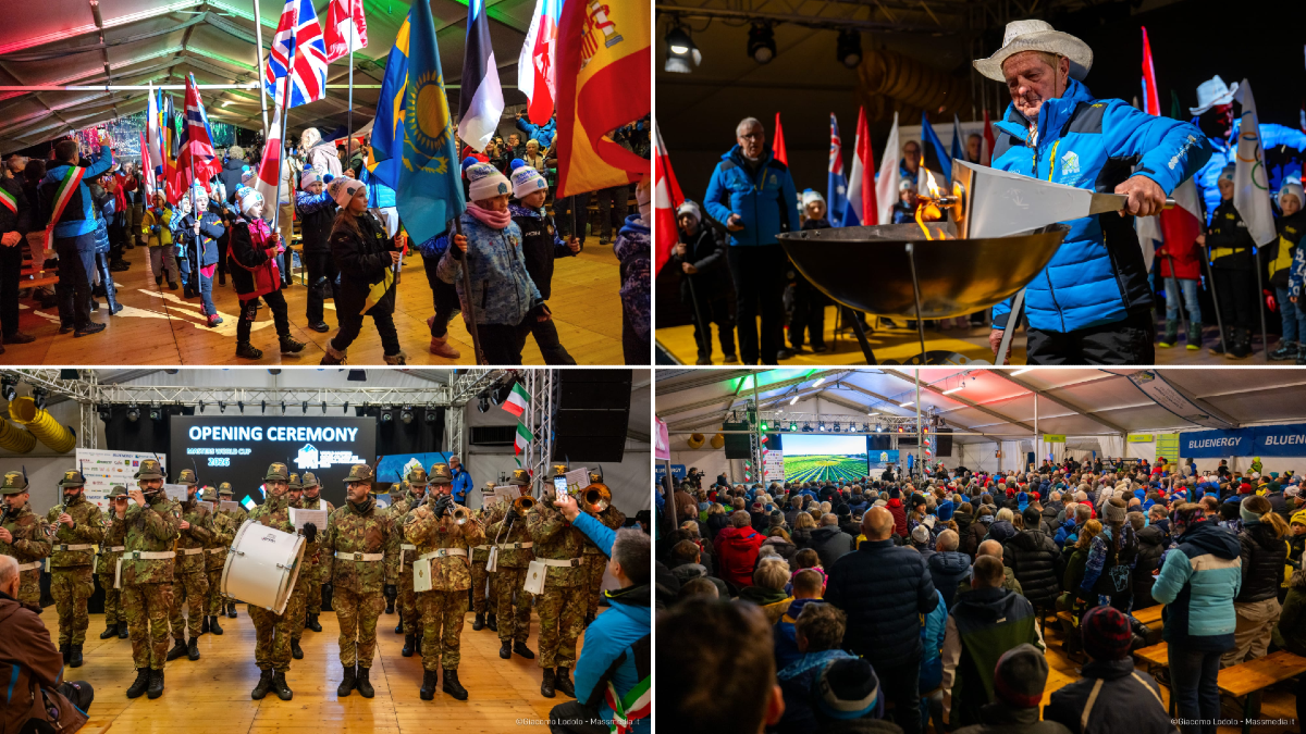 Grande emozione a Sappada per la cerimonia inaugurale della World Masters Cup | FOTO - 