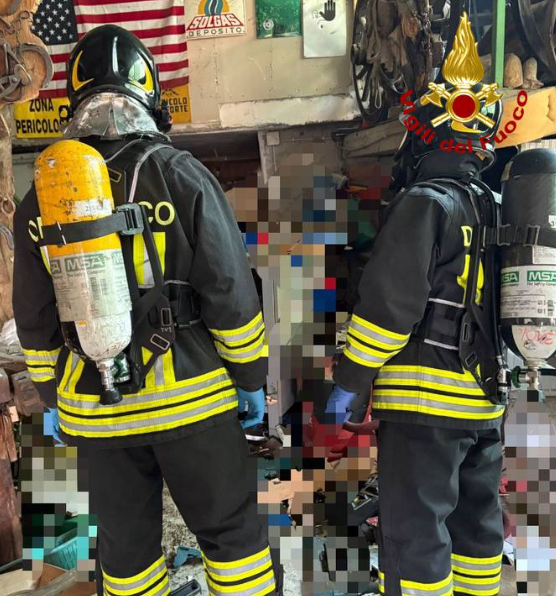 Le immagini dei soccorsi