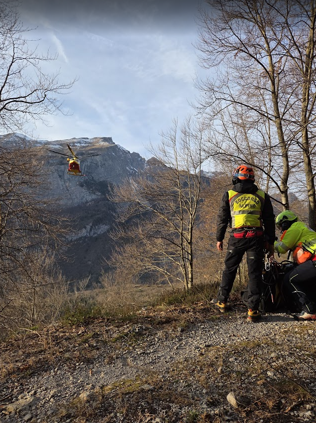 I soccorsi sul posto