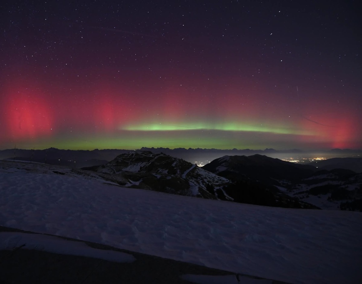 Dal Monte Grappa ore 22:56