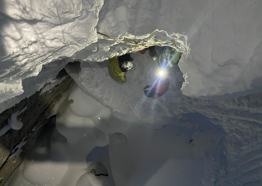 I soccorsi a Sella Nevea