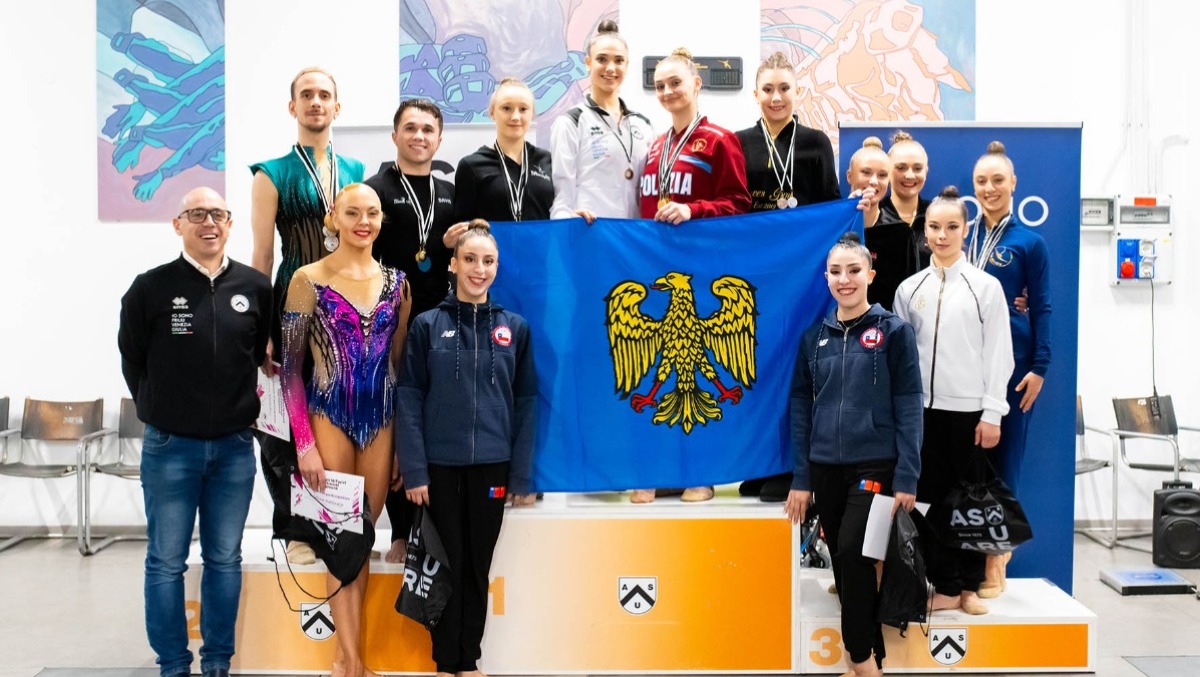 Torneo internazionale "Swirl and Twirl" a Udine: grandi risultati per le "farfalle" di casa - 