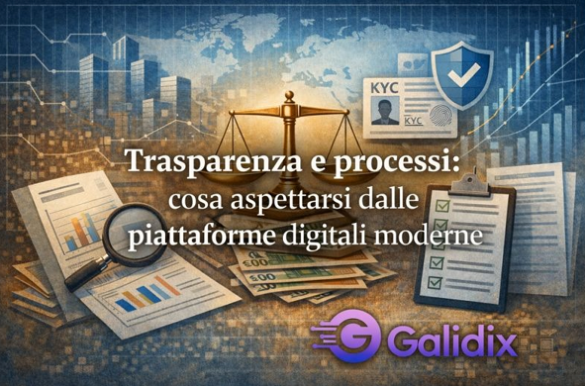 Trasparenza e processi: cosa aspettarsi da piattaforme digitali moderne come Galidix - 