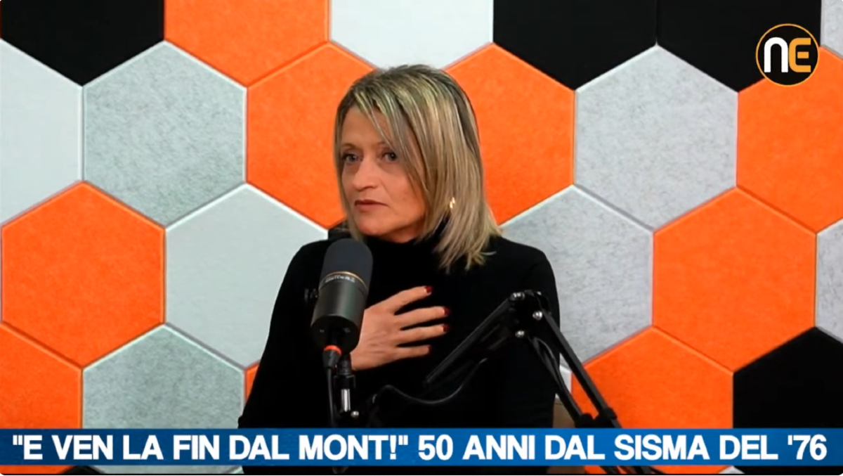 “E ven la fin dal mont!": il racconto di Paola Treppo a 50 anni dal terremoto del '76 | VIDEO - 