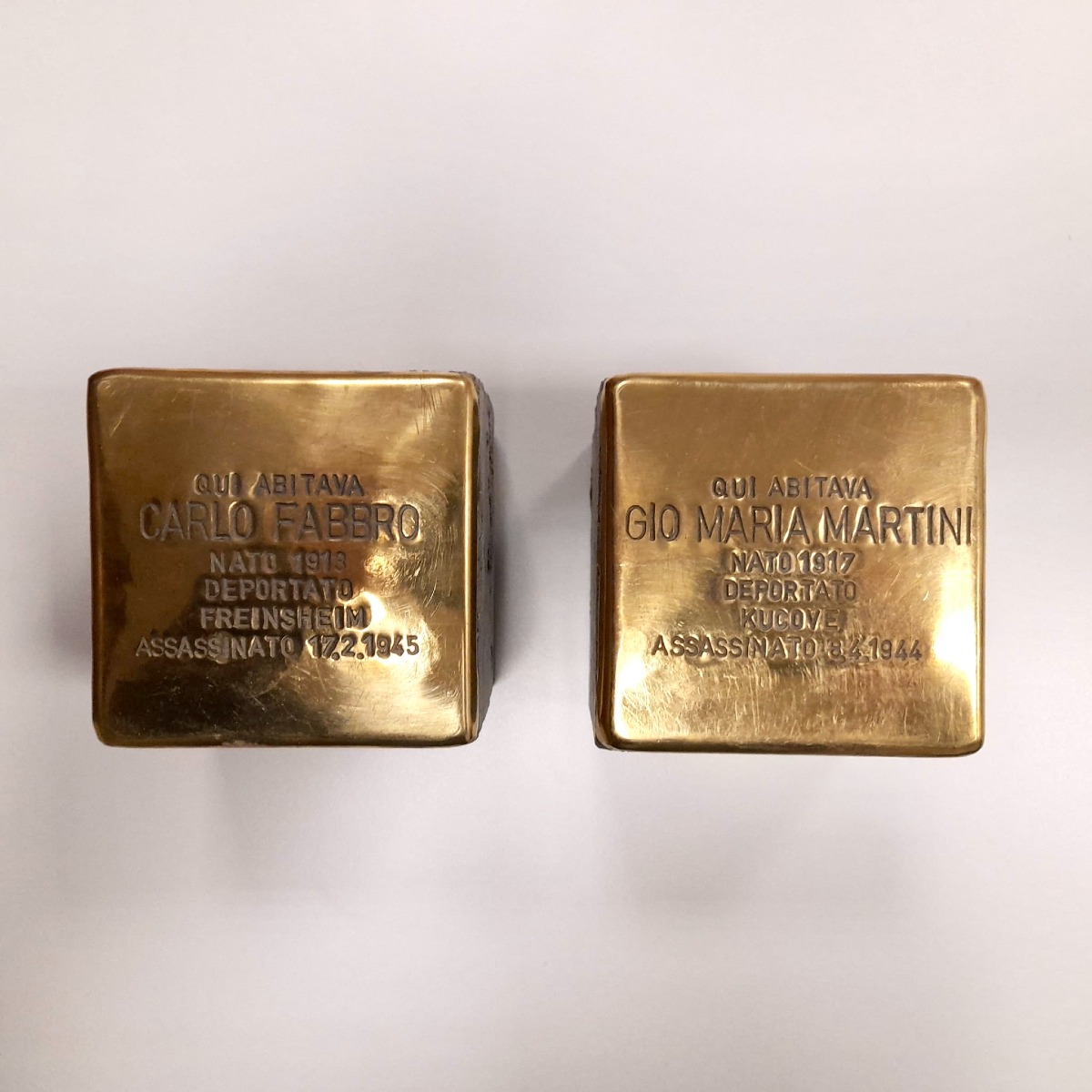 Pietre d’inciampo a Claut, il paese si ferma per ricordare due vite spezzate nei lager - 