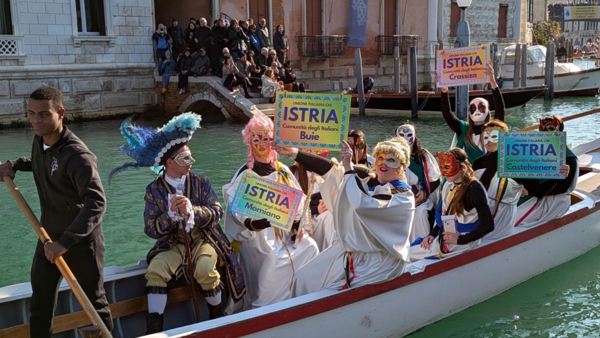 Carnevale 2026, il progetto "Le due sponde adriatiche" unisce l'Istria e Venezia | FOTO - 
