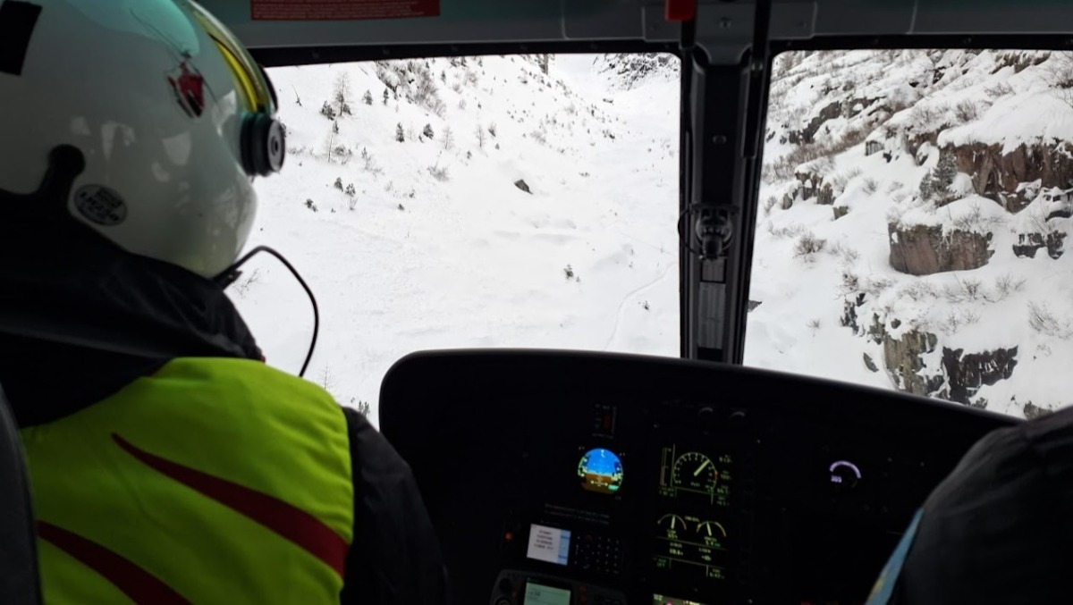 Valanga in quota, localizzate le 4 persone coinvolte: una in ipotermia, elitrasportata a Trento - 