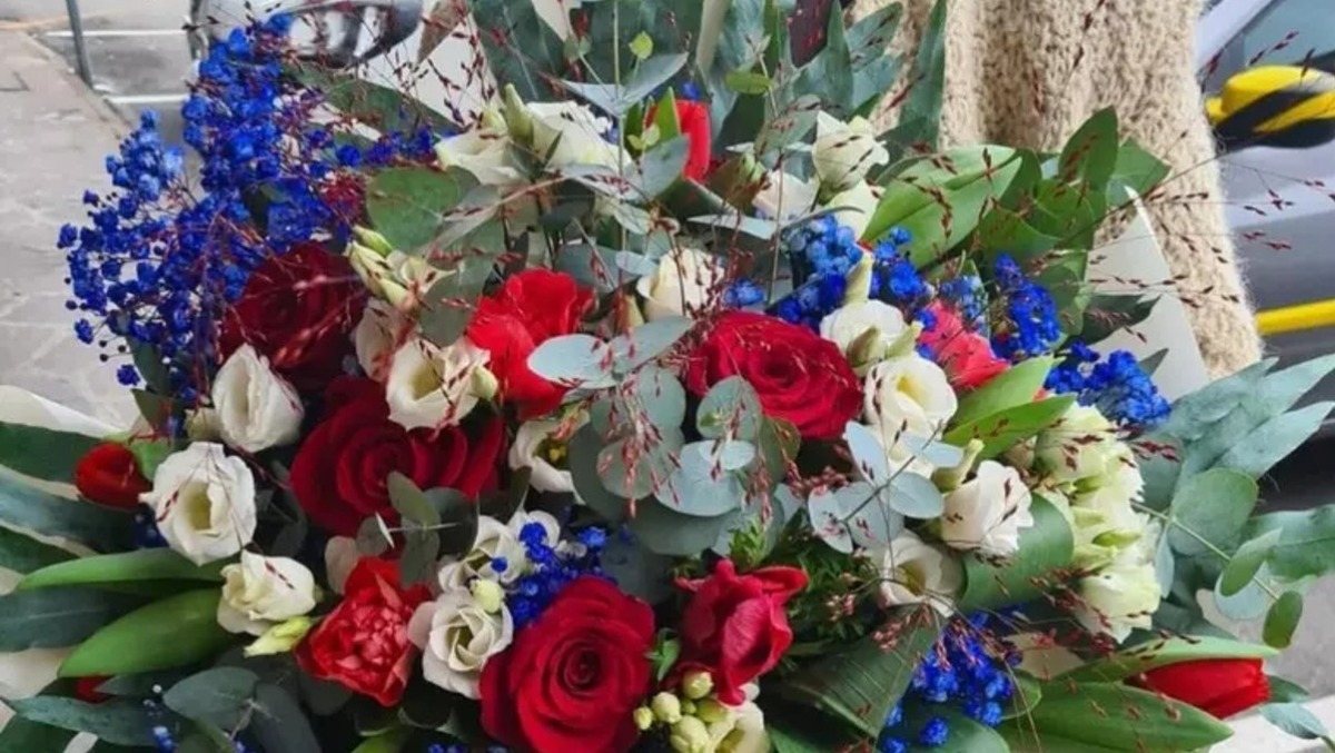 Mazzo di fiori e biglietto del Presidente Stefani a Lindsey Vonn  - 