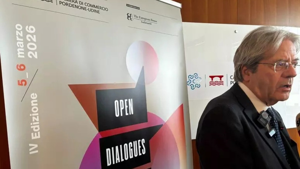 Gentiloni a Udine: "due anni di Trump hanno reso più forte l'Unione Europea"