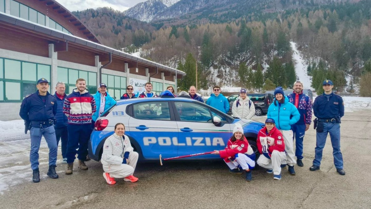 Claut, Team USA curling si allena al Palaghiaccio in vista di Milano-Cortina 2026 - 