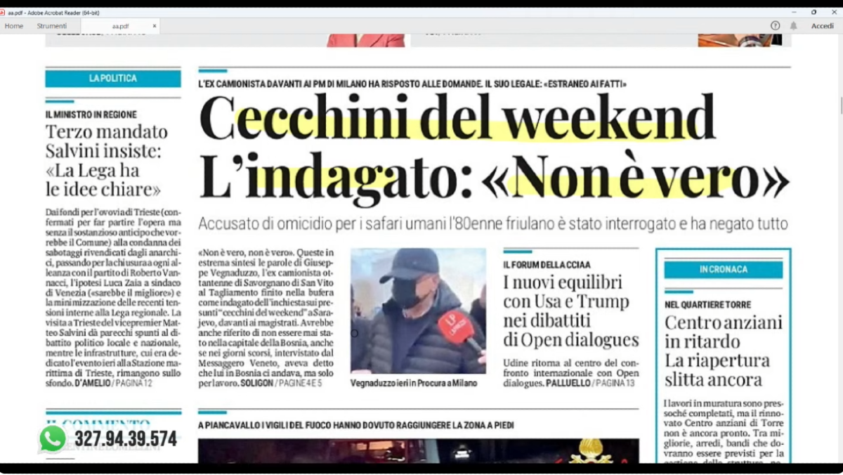 La Rassegna stampa di Nordest24, puntata di martedì 10 febbraio 2026 | VIDEO - 