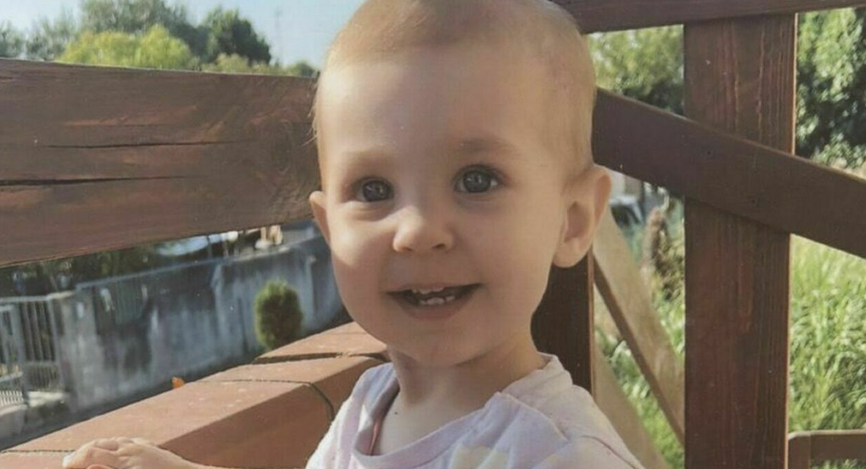 La piccola Gemma si spegne a 2 anni: l’abbraccio del paese ai genitori - La piccola Gemma Chinaglia