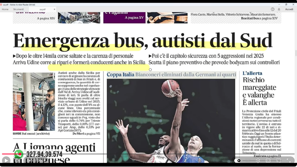 La Rassegna stampa di Nordest24, puntata di giovedì 19 febbraio 2026 | VIDEO - 