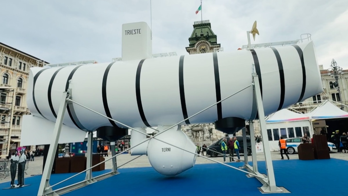 Il Batiscafo Trieste rivive all’Eudi Show, 66 anni dopo l’impresa negli abissi - 
