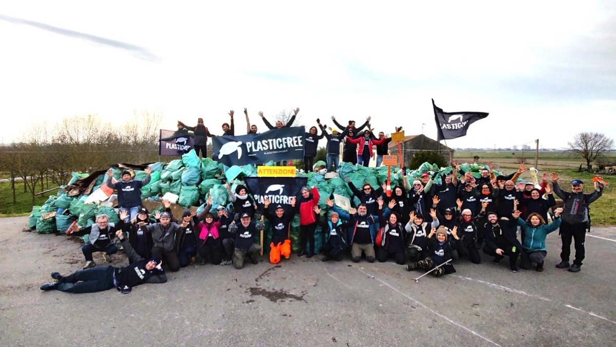 Plastic Free ripulisce il Delta del Po: rimosse oltre 10 tonnellate di rifiuti - 
