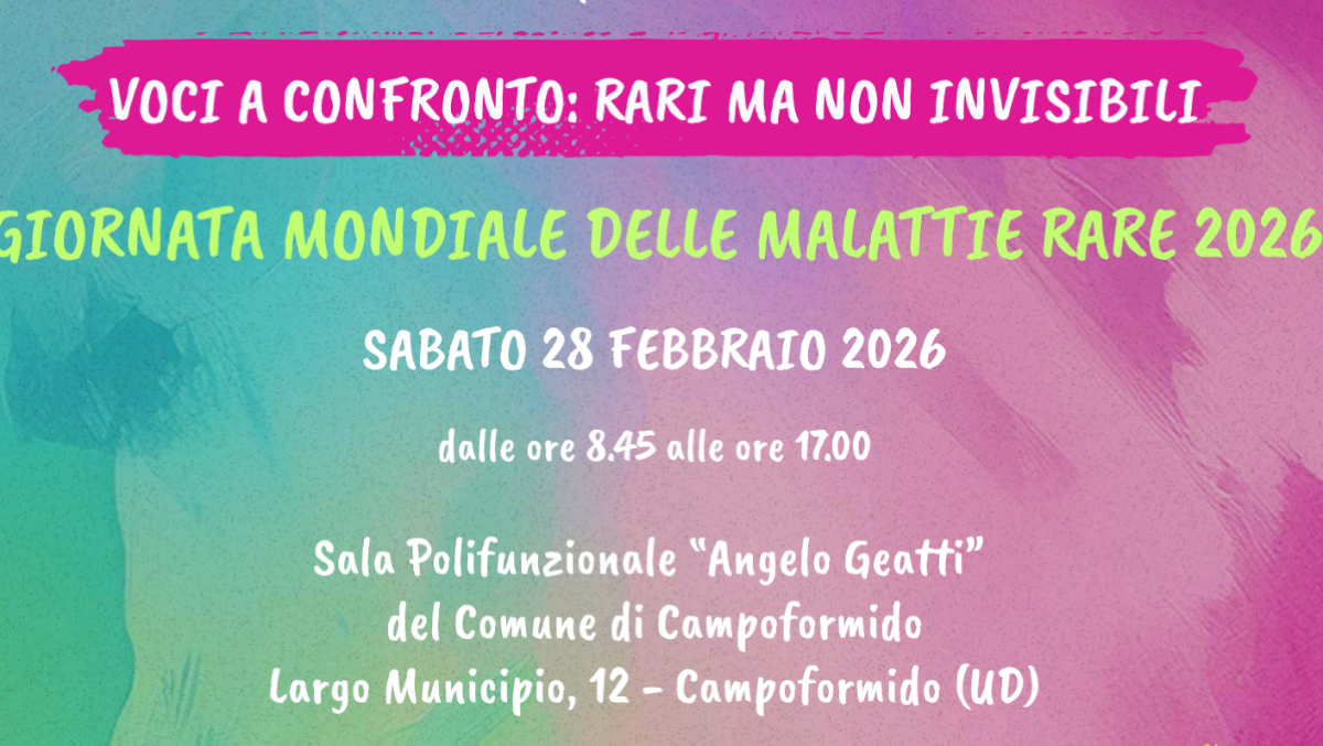 Giornata delle malattie rare a Campoformido: confronto tra medici, pazienti e associazioni - 