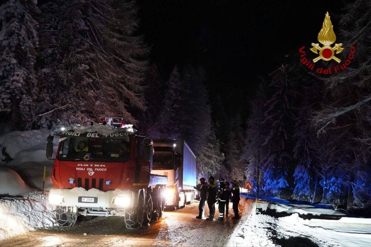 Cortina sotto controllo durante le Olimpiadi: ecco tutti gli interventi dei pompieri | FOTO - 