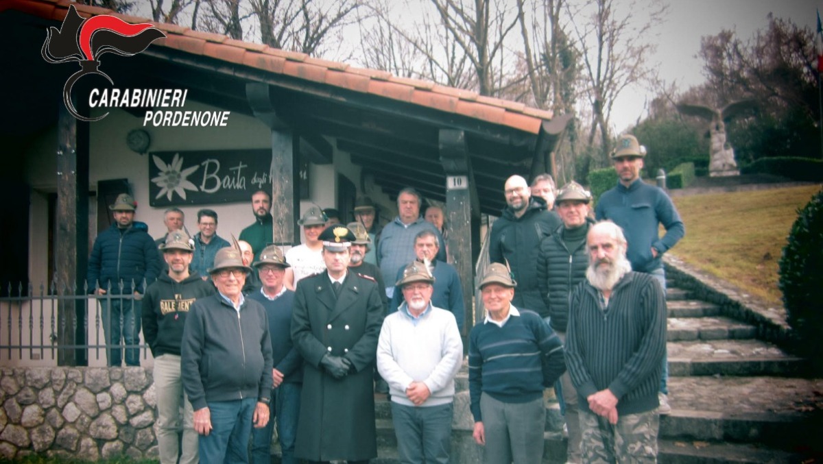 Carabinieri e Alpini uniti contro truffe e furti: al via la rete di prevenzione ad Aviano - 