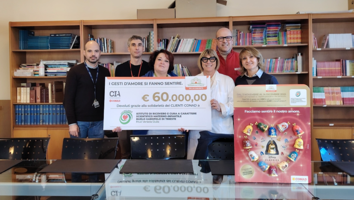 Dalla spesa alle cure: 60mila euro per il Burlo Garofolo tra ecotomografo e letto hi-tech - 