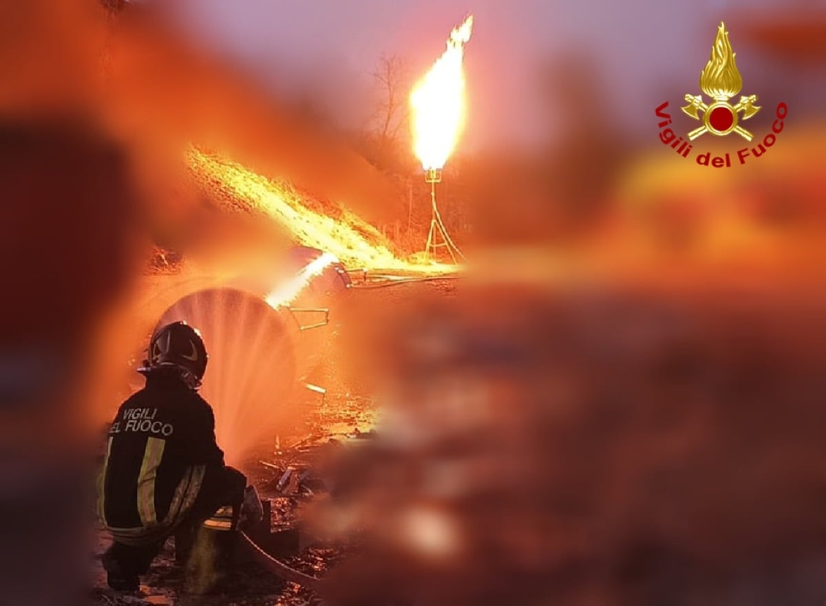 Fuga di GPL da un serbatoio in Friuli: 13 ore di lavoro per svuotarlo | FOTO - 