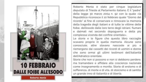 Giorno del Ricordo a San Stino, Roberto Menia presenta “10 Febbraio. Dalle foibe all’esodo”